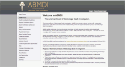 Desktop Screenshot of abmdi.org