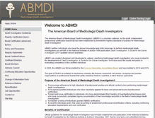 Tablet Screenshot of abmdi.org